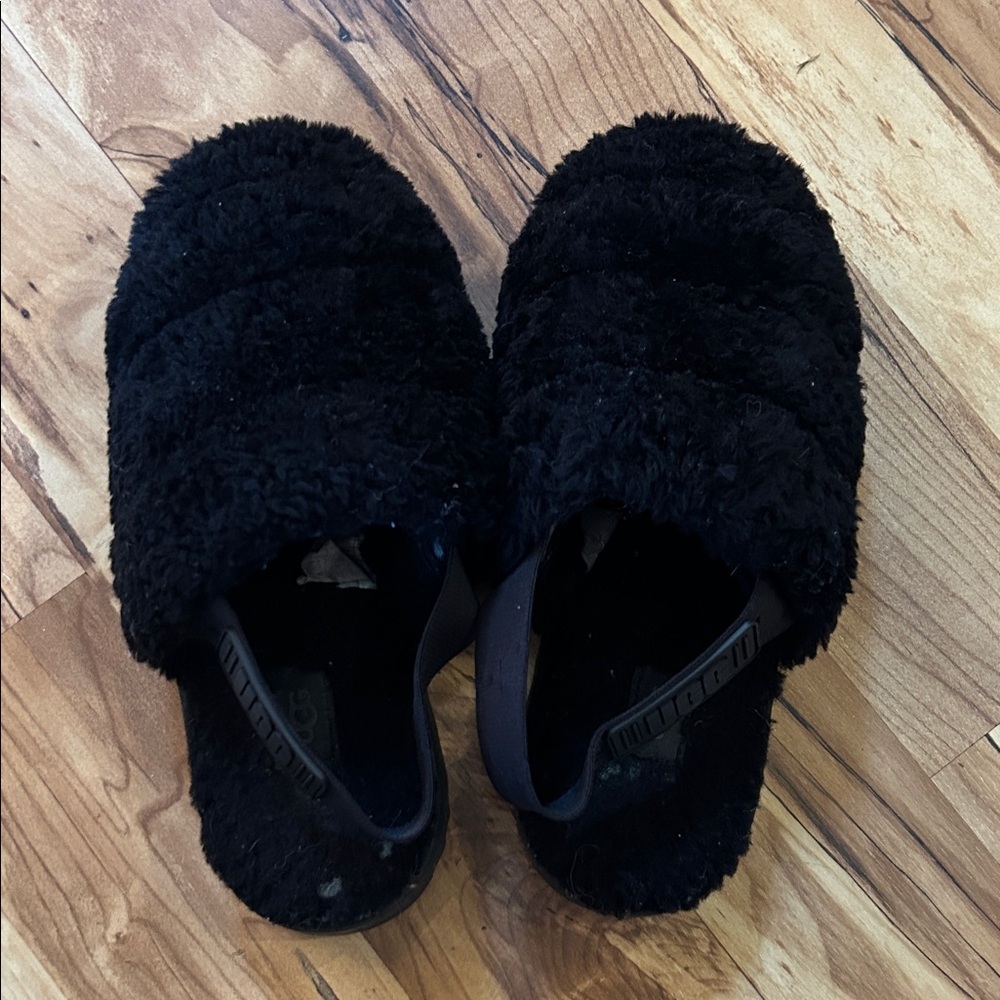 UGG Superfluff Slingback Slippers